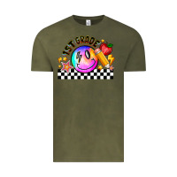 Vintage Olive 1St Grade Vintage Tee - CowhideDigitalArt
