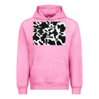 Fuchsia Pink distressed black glitter cowhide pattern Urban Hoodie - RanaPortraitStore