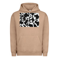 Pigment Burro distressed black glitter cowhide pattern Urban Hoodie - RanaPortraitStore