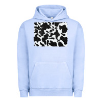 Pigment Grape Ice distressed black glitter cowhide pattern Urban Hoodie - RanaPortraitStore