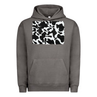 Pigment Tornado distressed black glitter cowhide pattern Urban Hoodie - RanaPortraitStore
