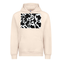 Sandshell distressed black glitter cowhide pattern Urban Hoodie - RanaPortraitStore
