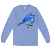 Colony Blue Mountain Bluebird Long Sleeve Tee - LillyAllenDesigns
