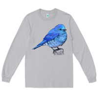 Moon Dust Mountain Bluebird Long Sleeve Tee - LillyAllenDesigns