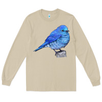 Mushroom Mountain Bluebird Long Sleeve Tee - LillyAllenDesigns