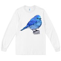 White Mountain Bluebird Long Sleeve Tee - LillyAllenDesigns