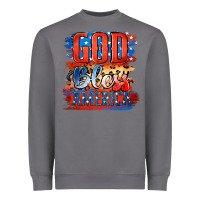 Storm God Bless America Heavyweight Sweatshirt - Jasminsmagicworld