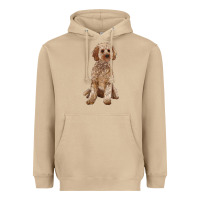 Mushroom cockapoo Heavyweight Hoodie - RanaPortraitStore