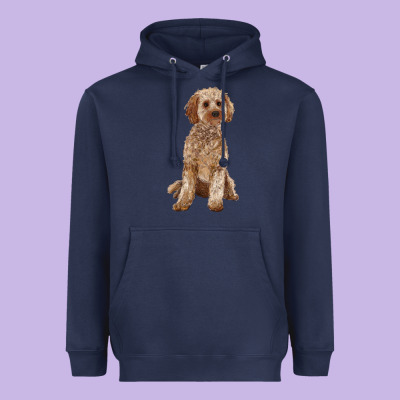 Cockapoo Heavyweight Hoodie Designed By Ranaportraitstore