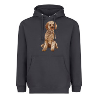 Smoke cockapoo Heavyweight Hoodie - RanaPortraitStore
