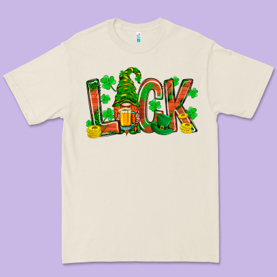 Western Luck With Gnome And Beer Premium Tee Designed By Bundleandbundleshop