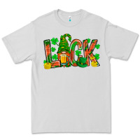 Dove Grey Western Luck With Gnome And Beer Premium Tee - BundleAndBundleShop