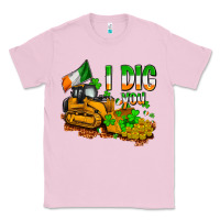Bubblegum Pink I dig you St. Patrick's Classic Tee - OliviaCreatesArt