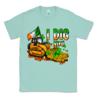 Seafoam I dig you St. Patrick's Classic Tee - OliviaCreatesArt