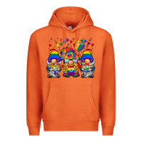 Carrot lgbtq gnome Premium Hoodie - BarkalooDesign