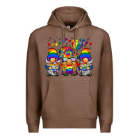 Chestnut lgbtq gnome Premium Hoodie - BarkalooDesign