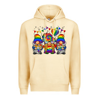 Pina Colada lgbtq gnome Premium Hoodie - BarkalooDesign