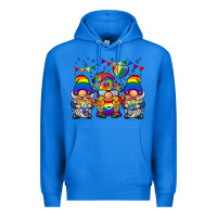True Royal lgbtq gnome Premium Hoodie - BarkalooDesign