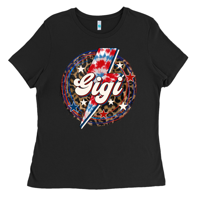 Western Gigi Patriotic 4th Of July Ladies Tee by LillyAllenDesigns | Teevron