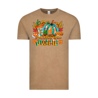 Vintage Coffee Pumpkin Spice Junkie Vintage Tee - CowhideDigitalArt