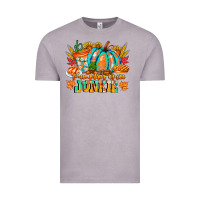 Vintage Zinc Pumpkin Spice Junkie Vintage Tee - CowhideDigitalArt