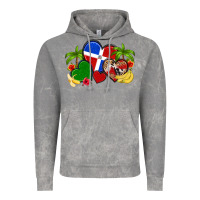Cloud Rock dominican republic hearts Vintage Hoodie - Artiststas