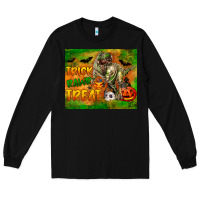 Black Trick Rawr Treat Long Sleeve Tee - LillyAllenDesigns