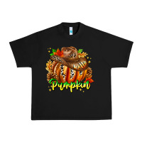 Black Hello Pumpkin Urban Heavy Tee - CowhideDigitalArt