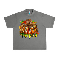 Tornado Hello Pumpkin Urban Heavy Tee - CowhideDigitalArt
