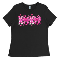 Black XOXO Valentines Ladies Tee - CowhideDigitalArt