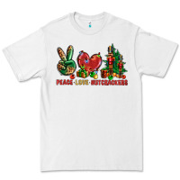 White Peace Love Nutcrackers Premium Tee - BundleAndBundleShop