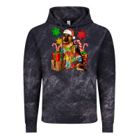 Cloud Black christmas german shepherd Vintage Hoodie - Artiststas