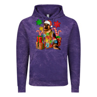 Cloud Purple christmas german shepherd Vintage Hoodie - Artiststas