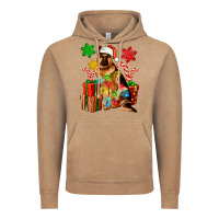 Christmas German Shepherd Vintage Hoodie | Teevron