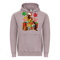 Vintage Zinc christmas german shepherd Vintage Hoodie - Artiststas