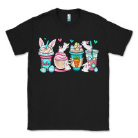 Black Easter bunnies coffee cups Classic Tee - OliviaCreatesArt