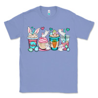Colony Blue Easter bunnies coffee cups Classic Tee - OliviaCreatesArt