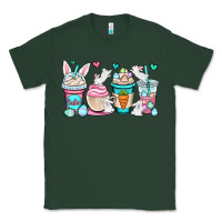 Sports Green Easter bunnies coffee cups Classic Tee - OliviaCreatesArt