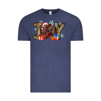 Vintage Denim festive joy Vintage Tee - CowhideDigitalArt