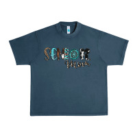 Midnight Navy senior mom Urban Heavy Tee - CowhideDigitalArt