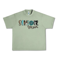 Oil Green senior mom Urban Heavy Tee - CowhideDigitalArt