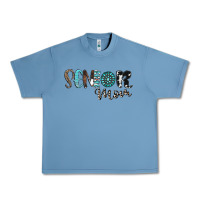 Pebble Blue senior mom Urban Heavy Tee - CowhideDigitalArt