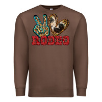 Chestnut Peace Love Rodeo Premium Sweatshirt - Jasminsmagicworld