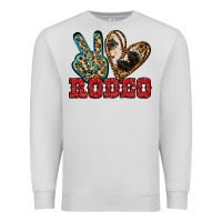 Dove Grey Peace Love Rodeo Premium Sweatshirt - Jasminsmagicworld