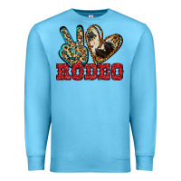 Ocean Blue Peace Love Rodeo Premium Sweatshirt - Jasminsmagicworld