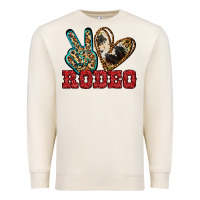 Peace Love Rodeo Premium Sweatshirt | Teevron