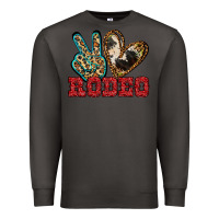 Smoke Peace Love Rodeo Premium Sweatshirt - Jasminsmagicworld