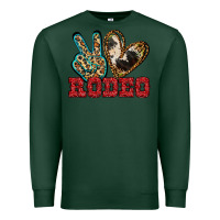 Sports Green Peace Love Rodeo Premium Sweatshirt - Jasminsmagicworld