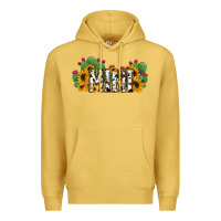 Antique Gold Cactus Cowhide Sunflower Mama and Mini Set Premium Hoodie - Jasminsmagicworld