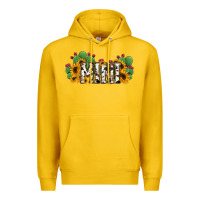 Lemon Cactus Cowhide Sunflower Mama and Mini Set Premium Hoodie - Jasminsmagicworld